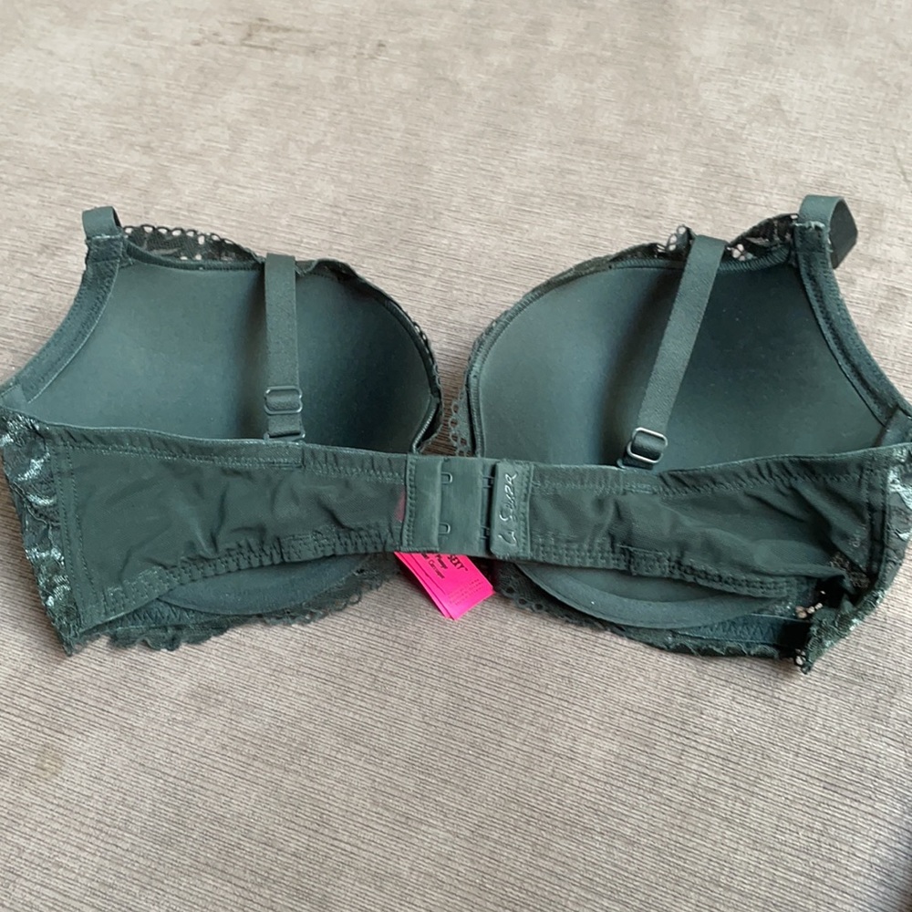 La senza dark green lace beyond sexy bra - Picture 2 of 3